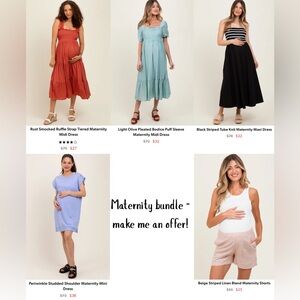 Pinkblush maternity bundle - NWT